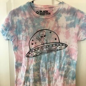 Women’s black matter t-shirt